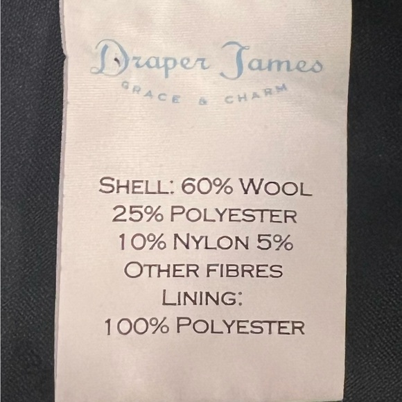 Draper James Plaid Coat Size XS - Picture 8 of 12